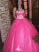 Gorgeous Strapless A-line Long Prom Dress Ideas, Evening Party Dresses,WGP1786
