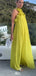 Casual Halter A-line Long Prom Dress Ideas, Evening Party Dresses,WGP1824