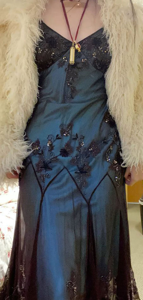 Elegant Blue Spaghetti Strap Mermaid Long Prom Dress Ideas, Evening Party Dresses,WGP1672