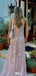 Elegant Sweetheart Spaghetti Strap A-line Long Prom Dress Ideas, Evening Party Dresses,WGP1183