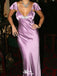 Elegant V-neck Mermaid Long Prom Dress Ideas, Evening Party Dresses,WGP1845