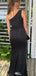 Formal One-shoulder Mermaid Long Prom Dress Ideas, Evening Party Dresses,WGP1187