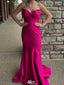 Elegant Sweetheart Strapless Unique Mermaid Long Prom Dress Ideas, Evening Party Dresses,WGP1196
