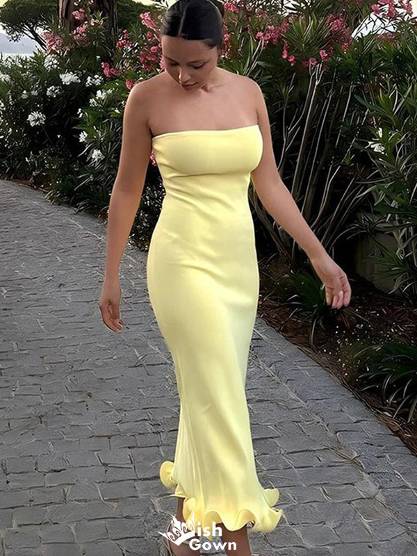 Elegant Straight Across Sheath Long Prom Dress Ideas, Evening Party Dresses,WGP1209