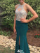 Elegant Halter Beadings Mermaid Long Prom Dress Ideas, Evening Party Dresses,WGP1259