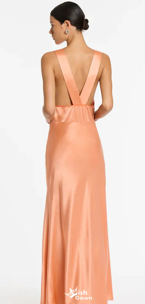 Casual V-neck Lace Mermaid Long Prom Dress Ideas, Evening Party Dresses,WGP1322