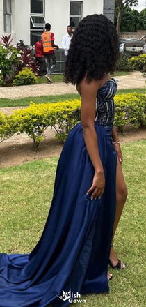 Sexy Strapless Sweetheart Sheath Long Prom Dress Ideas, Evening Party Dresses,WGP1357