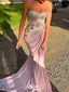 Elegant Strapless Sweetheart Mermaid Long Prom Dress Ideas, Evening Party Dresses,WGP1371