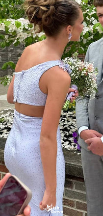 Elegant One-shoulder Mermaid Long Prom Dress Ideas, Evening Party Dresses,WGP1374