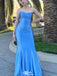 Formal Bateau Strapless Mermaid Long Prom Dress Ideas, Evening Party Dresses,WGP1393
