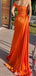 Gorgeous One-shoulder Asymmetric Mermaid Long Prom Dress Ideas, Evening Party Dresses,WGP1125