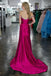 Sexy Pink Off-Shoulder Mermaid Long Prom Dress Ideas, Evening Party Dresses,WGP1928