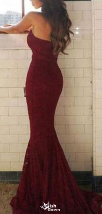 Gorgeous Sweetheart Strapless Mermaid Long Prom Dress Ideas, Evening Party Dresses,WGP1497