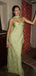 Elegant Green Spaghetti Strap Mermaid Long Prom Dress Ideas, Evening Party Dresses,WGP1929
