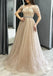 Elegant Pink Off-Shoulder A-Line Long Prom Dress Ideas, Evening Party Dresses,WGP1916
