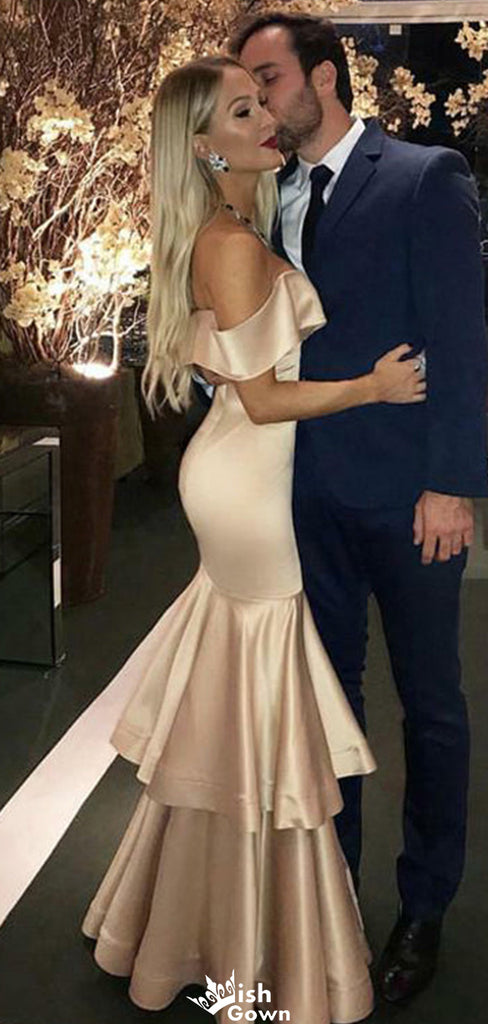 Formal Sweetheart Off-shoulder Mermaid Long Prom Dress Ideas, Evening Party Dresses,WGP1142