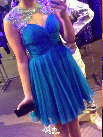 Gorgeous Sweetheart A-line Short Mini Homecoming Dress,EPT422