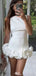 Gorgeous Sleeveless Sheath Short Mini Homecoming Dress,EPT437