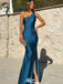 Elegant One-shoulder Mermaid Long Prom Dress Ideas, Evening Party Dresses,WGP1585