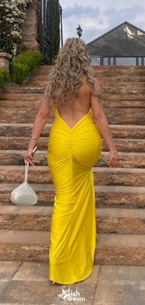 Gorgeous Halter Sleeveless Mermaid Long Prom Dress Ideas, Evening Party Dresses,WGP1601