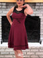 Formal Illusion Sleeveless A-line Short Mini Homecoming Dress,EPT468