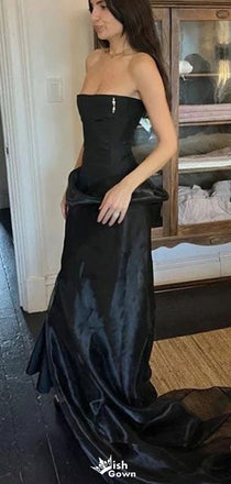 Formal Strapless Mermaid Long Prom Dress Ideas, Evening Party Dresses,WGP1655