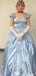 Gorgeous Short Sleeves Sweetheart A-line Long Prom Dress Ideas, Evening Party Dresses,WGP1671