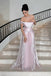 Elegant Pink Off-Shoulder Mermaid Long Prom Dress Ideas, Evening Party Dresses,WGP1757