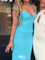 Elegant Spaghetti Strap V-neck Mermaid Long Prom Dress Ideas, Evening Party Dresses,WGP1717
