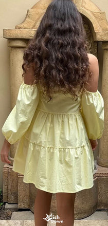 Elegant Off-shoulder A-line Short Mini Homecoming Dress,EPT565