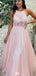 Elegant Halter A-line Long Prom Dress Ideas, Evening Party Dresses,WGP1723