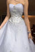 Unique White Sweetheart A-Line Long Prom Dress Ideas, Evening Party Dresses,WGP1746