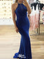 Elegant Halter Mermaid Long Prom Dress Ideas, Evening Party Dresses,WGP1747