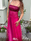 Casual Spaghetti Strap A-line Long Prom Dress Ideas, Evening Party Dresses,WGP1770