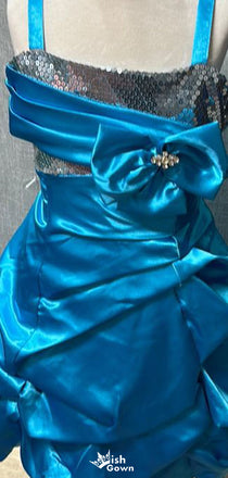 Gorgeous Spaghetii Strap Sheath Short Mini Homecoming Dress,EPT606