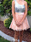 Gorgeous One-shoulder A-line Short Mini Homecoming Dress,EPT609
