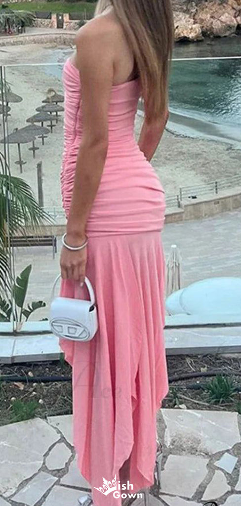 Gorgeous Strapless Sheath Long Prom Dress Ideas, Evening Party Dresses,WGP1173