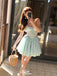 Elegant Blue Sweetheart A-Line Short Homecoming Dresses For Birthday Party, EPT712